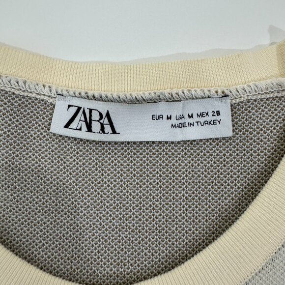 Zara Puff Sleeve Sweater, Size M - Picture 12 of 14